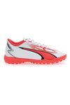 Puma Ultra Play TT Jr Fußballschuhe in Weiß und Orange
