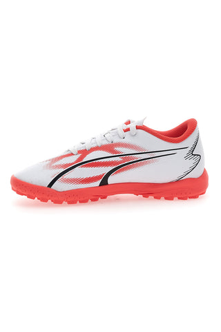 Puma Ultra Play TT Jr Fußballschuhe in Weiß und Orange