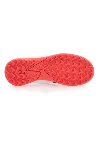 Puma Ultra Play TT Jr Fußballschuhe in Weiß und Orange