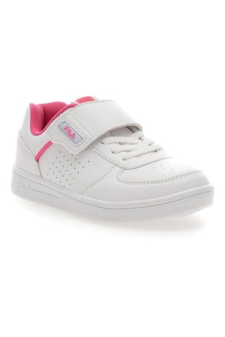 Sneakers con Stappo Fila Court Velcro Bianche
