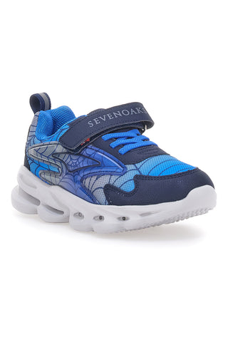 Blaue Turnschuhe mit Lichtern Sevenoaks 2320
