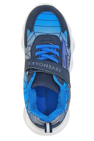 Blaue Turnschuhe mit Lichtern Sevenoaks 2320