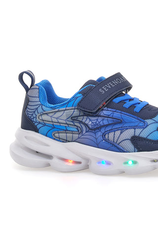 Blaue Turnschuhe mit Lichtern Sevenoaks 2320