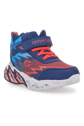 Blaue Turnschuhe mit Lichtern Sevenoaks 2323