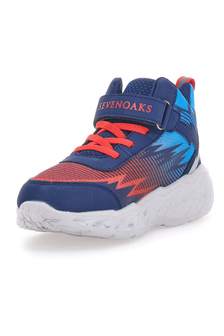 Blaue Turnschuhe mit Lichtern Sevenoaks 2323
