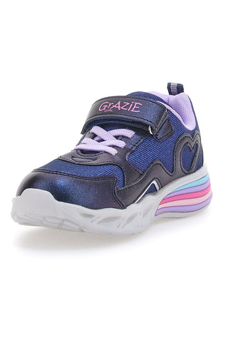 Sneakers con Luci Viola Grazie 2330