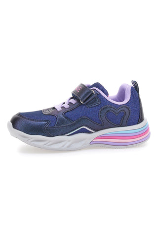 Sneakers con Luci Viola Grazie 2330