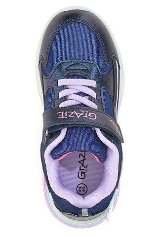 Sneakers con Luci Viola Grazie 2330