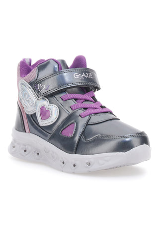 Scarpe Con Luci Argento Grazie 2337