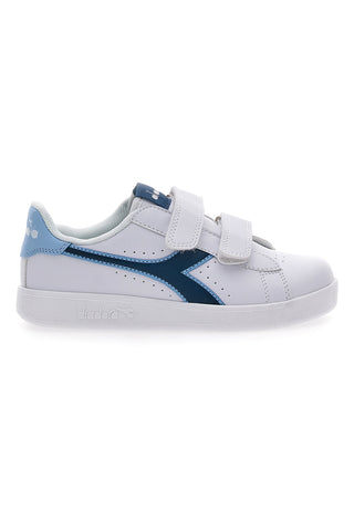 Weiße Turnschuhe mit Klettverschluss Diadora Game P PS