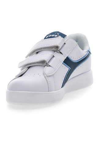Weiße Turnschuhe mit Klettverschluss Diadora Game P PS