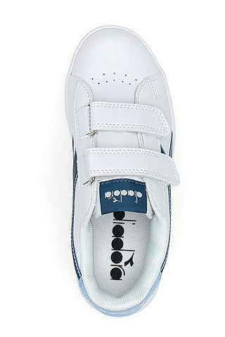 Weiße Turnschuhe mit Klettverschluss Diadora Game P PS