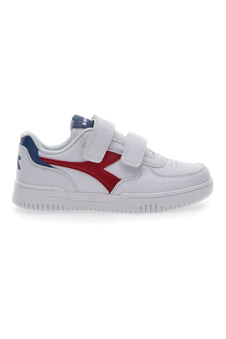 Weiße Sneakers mit Klettverschluss Diadora Raptor Low PS