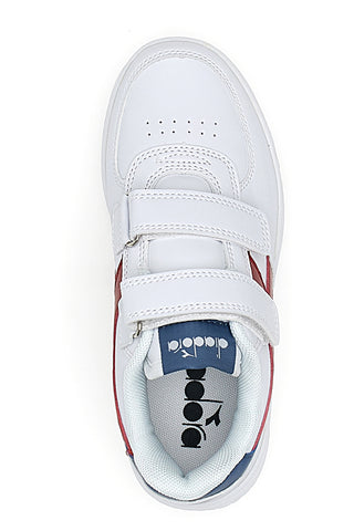 Sneakers Bianche con Velcro Diadora Raptor Low PS