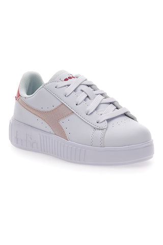 Weiße Turnschuhe für Kinder* Diadora Game Step PS Glazed