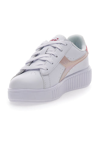 Weiße Turnschuhe für Kinder* Diadora Game Step PS Glazed