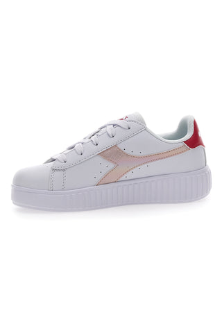 Sneakers Bianche da Bambin* Diadora Game Step PS Glazed