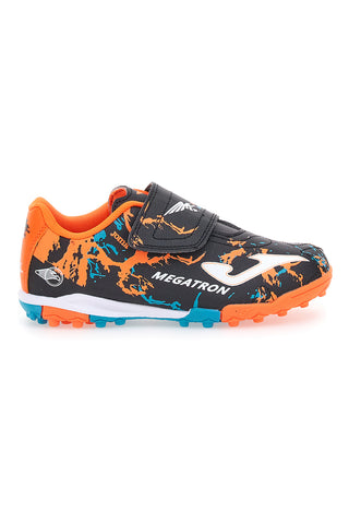 Scarpe da Calcetto Nere e Arancioni Joma Megatron Jr 2401