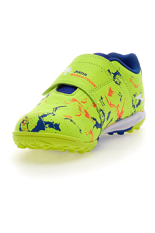 Scarpe da Calcetto Giallo Fluo Con Strappo Joma Megatron Jr 2409