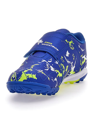 Blaue Futsal-Schuhe mit Riss Joma Megatron Jr 2404