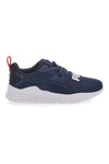 Blaue Turnschuhe mit Logo vorne Puma Wired Run Pure Ps