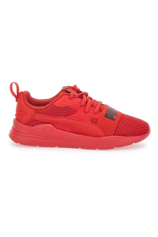 Sneakers Rosse da Bimbi Puma Wired Run Pure