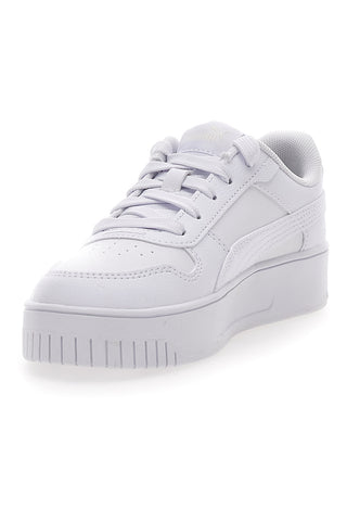 Weiße Turnschuhe mit Plateau Puma Carina Street Ps