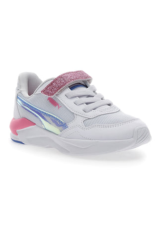 Sneakers Bianche e Rosa da Bimba PUMA X-RAY SPEED LITE DEEP AC+PS