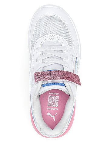 Sneakers Bianche e Rosa da Bimba PUMA X-RAY SPEED LITE DEEP AC+PS