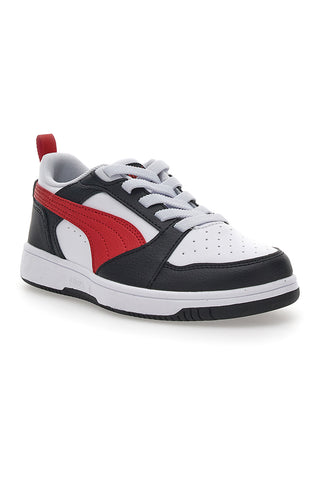 Sneakers Bianche e Nere Puma Rebound V6 Lo Ac Ps