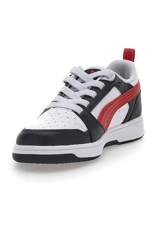 Sneakers Bianche e Nere Puma Rebound V6 Lo Ac Ps