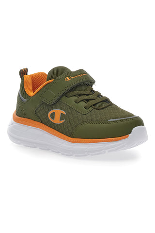 Sneakers Verdi e Arancio Con Strappo Champion FX III G PS