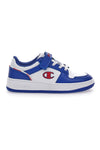 Weiße und blaue Turnschuhe Champion Rebound 2 Low B Ps