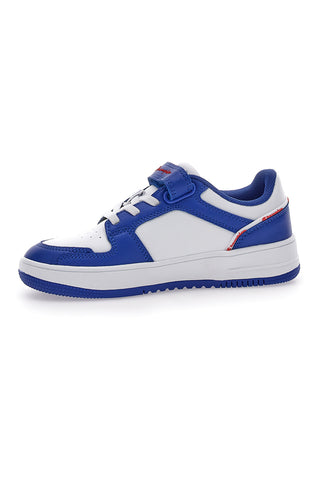 Weiße und blaue Turnschuhe Champion Rebound 2 Low B Ps