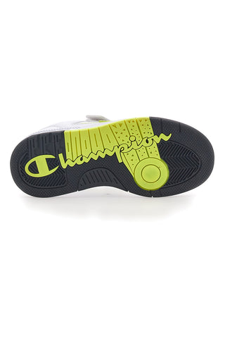 Weiße Turnschuhe mit Klettverschluss, Tear Champion Rebound Heritage B Ps
