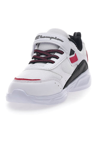 Sneakers Bianche e Fuxia Con Luci Champion Wave G PS