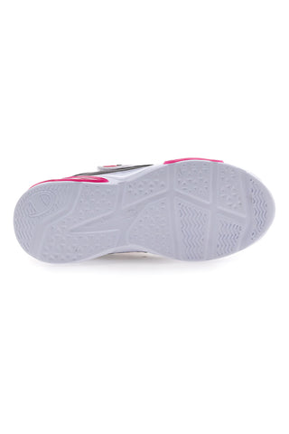 Sneakers Bianche e Fuxia Con Luci Champion Wave G PS