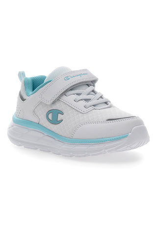 Sneakers Bianche e Azzurre Con Strappo Champion FX III G PS