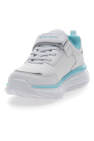 Sneakers Bianche e Azzurre Con Strappo Champion FX III G PS