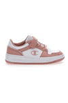 Sneakers Bianche e Rosa Champion Rebound 2 Low G Ps