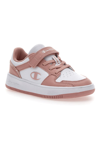 Sneakers Bianche e Rosa Champion Rebound 2 Low G Ps