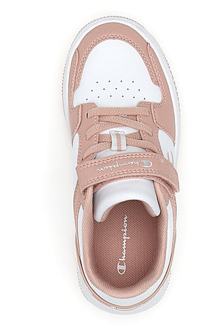 Sneakers Bianche e Rosa Champion Rebound 2 Low G Ps