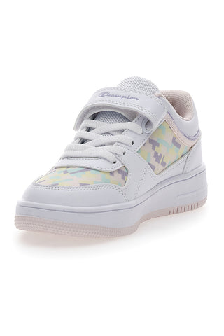Sneakers Bianche con Velcro Champion Rebound Graphic