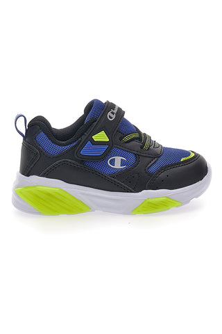 Sneakers Nere e Blu Con Luci Champion Wave B TD