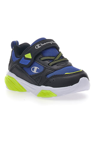 Sneakers Nere e Blu Con Luci Champion Wave B TD