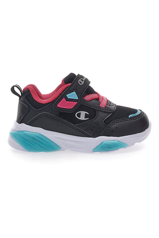 Sneakers con Luci Nere Champion Wave