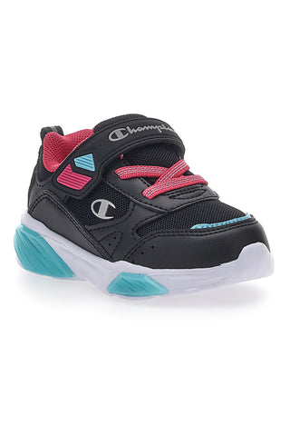 Sneakers con Luci Nere Champion Wave
