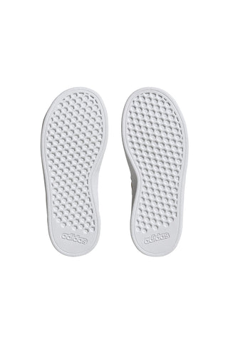 Sneakers Bianche Con Strappo in Velcro Adidas Grand Court 2 El K