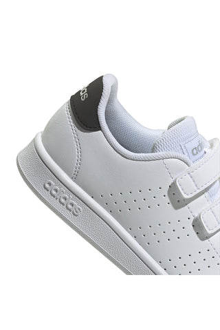 Sneakers Bianche con Velcro Adidas Advantage CF C