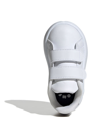 Weiße Turnschuhe mit bequemer Blasensohle Adidas Advantage Cf I
